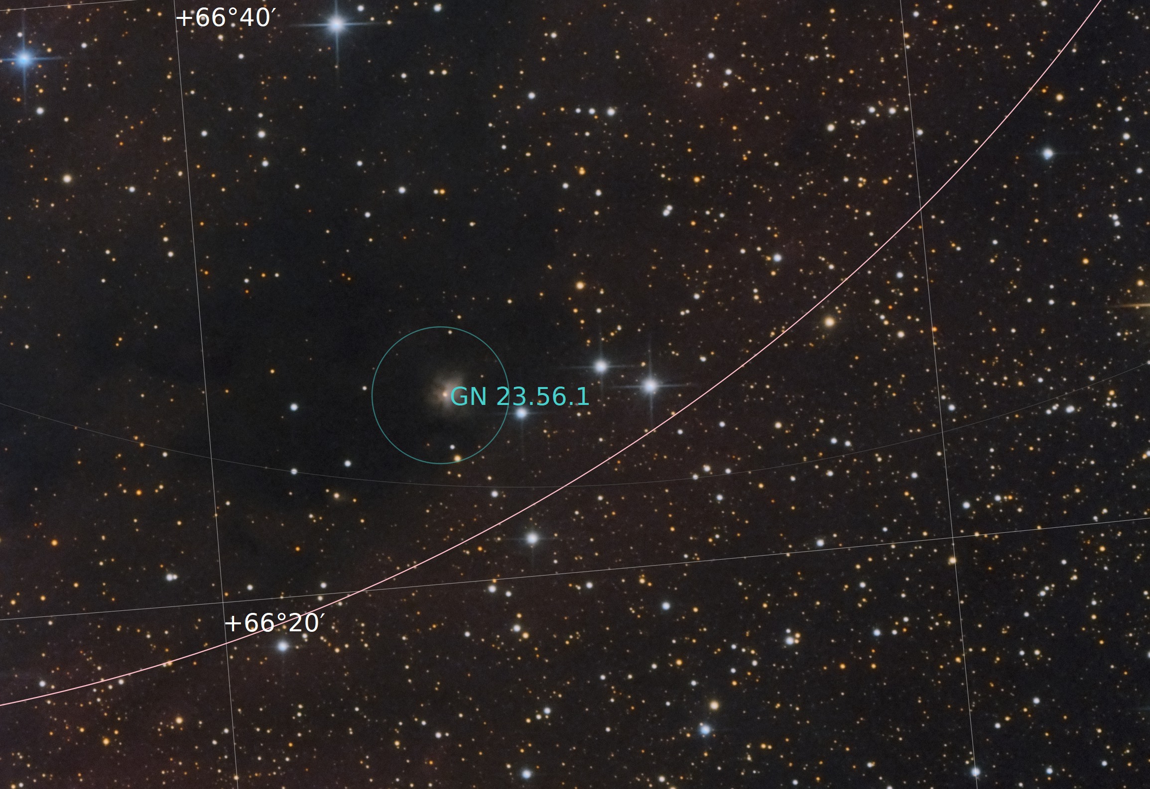 GN 23.56.1 Reflection Nebula GN 23.56.1