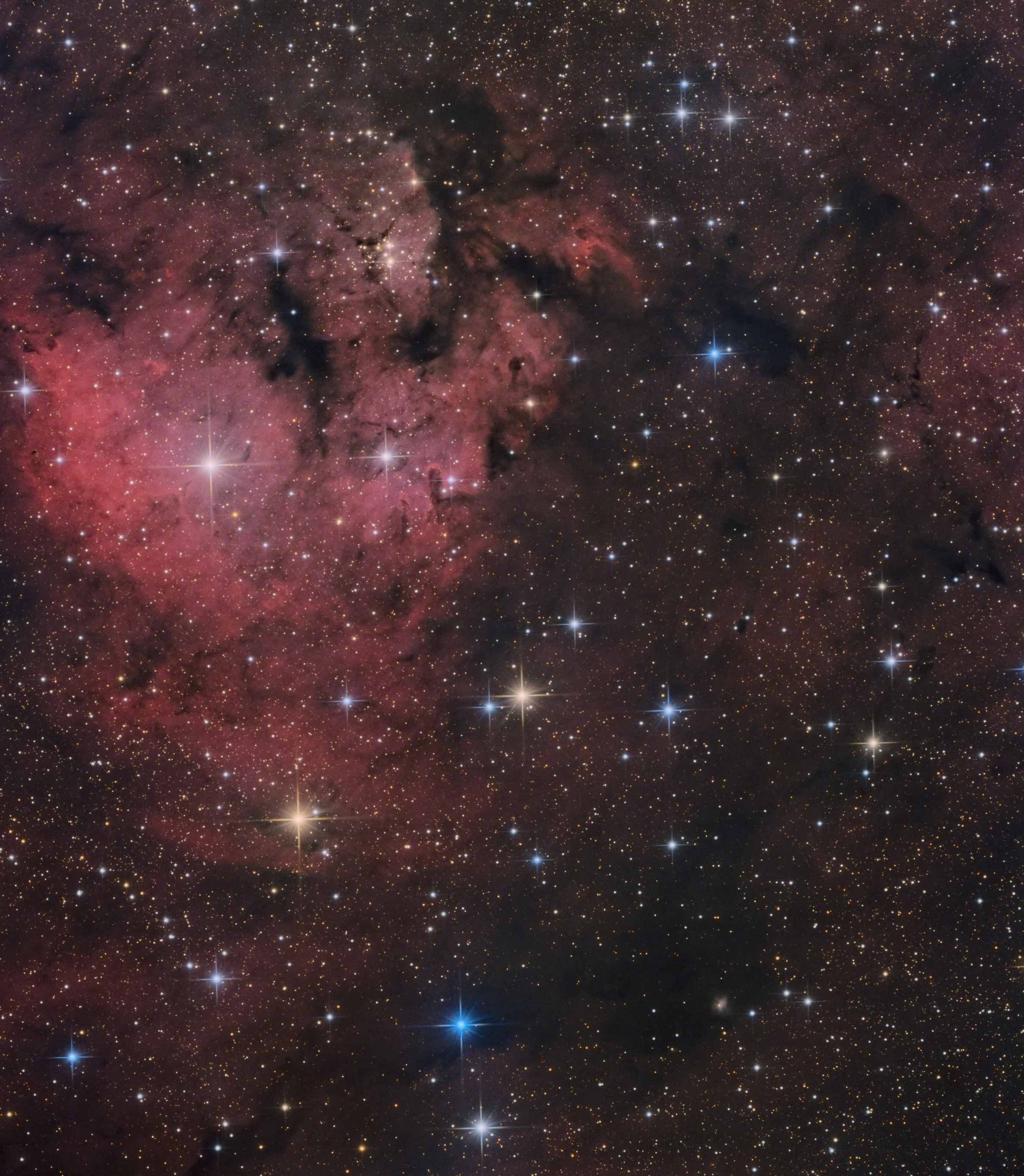 Ced-214 - Emission Nebula in Cepheus Ced-214 - Emission Nebula in Cepheus
