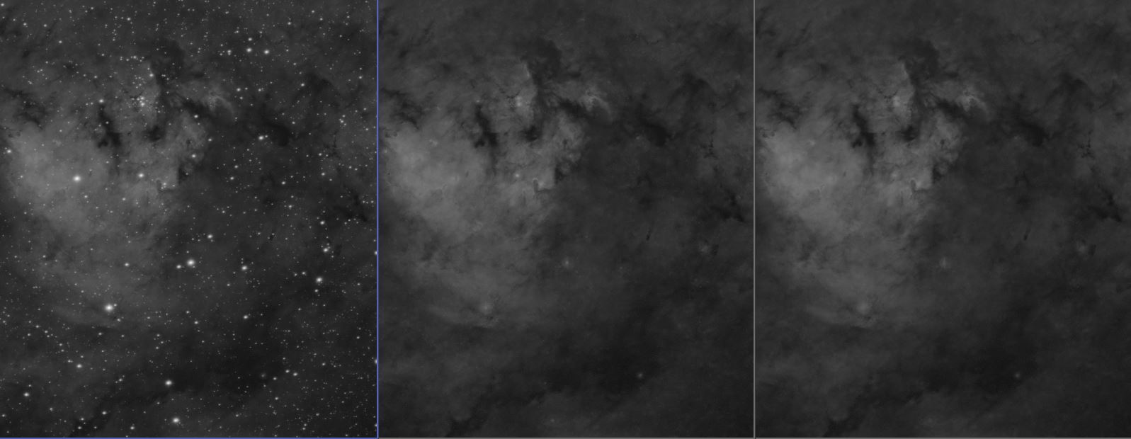 Removing Stars from Ha data
